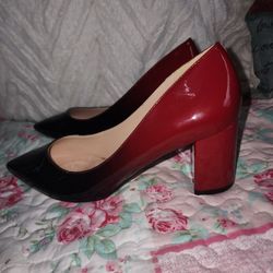  Black & Red Woman Pumps