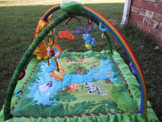Fisher Price Rainforest Melodies and lights Deluxe gym