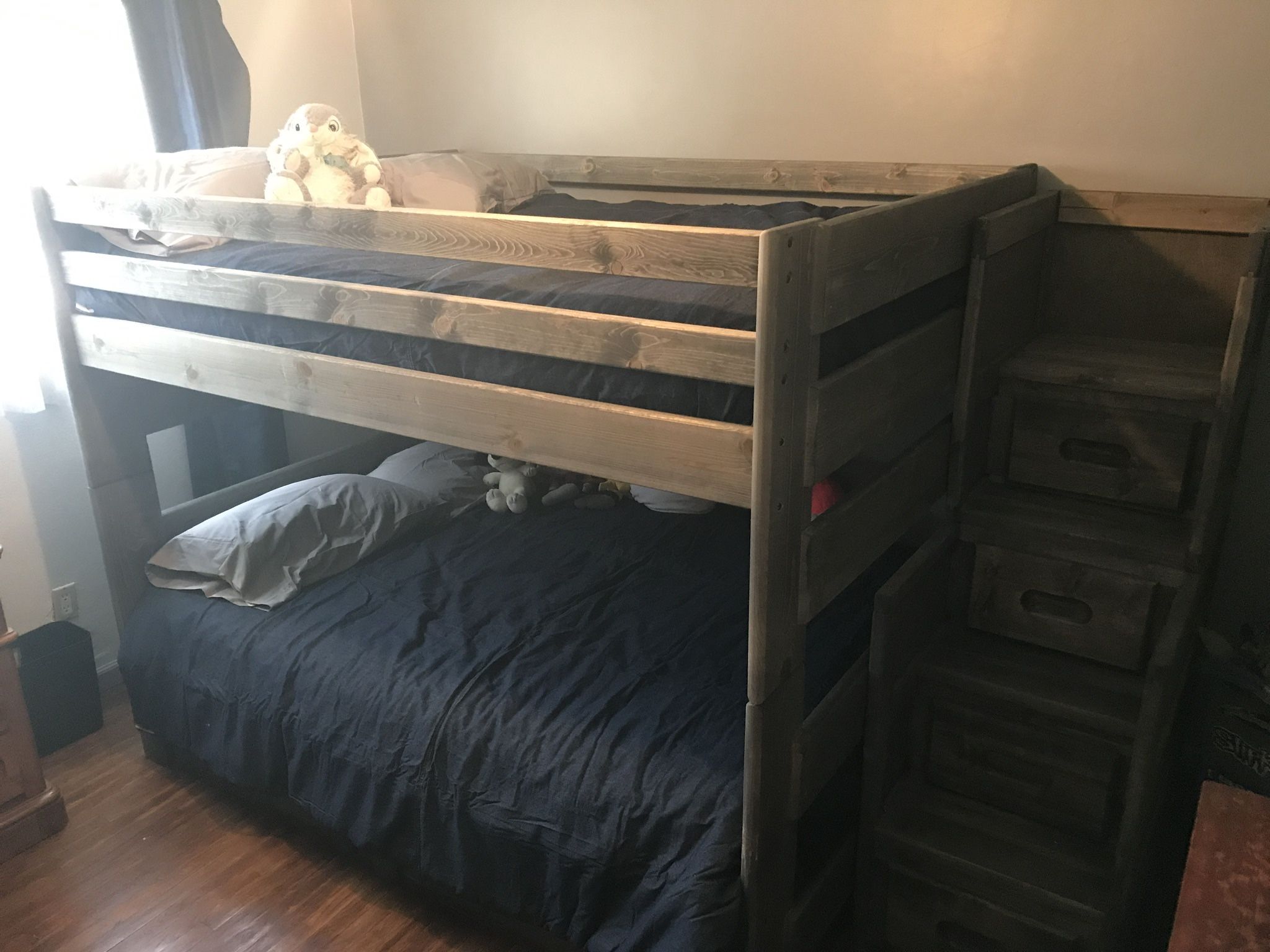 Full Size Wood Bunk Bed