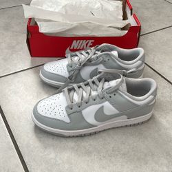 NIKE Dunk Low Retro Grey Fog Sneakers