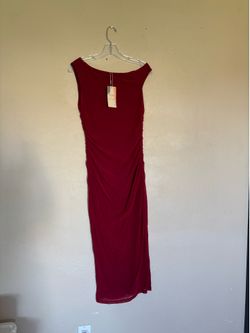 Red dress