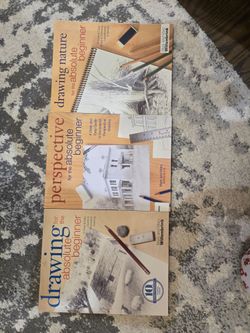 Set of 3 Drawing for the Absolute Beginner Books by Mark and Mary Willenbrink