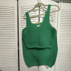 Set Tricot Cropped + Skirt 