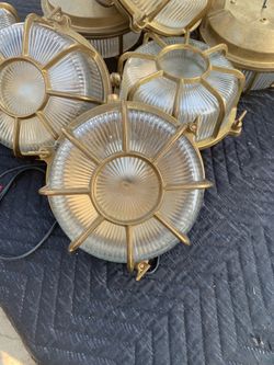 Brass Nautical Sconce $125 Each OBO!