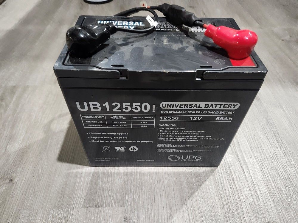 UB 12550 Universal Battery 12V 55Ah