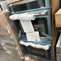 Brand New Cafe Stainless Steel 30” Double Oven Smart Convection 