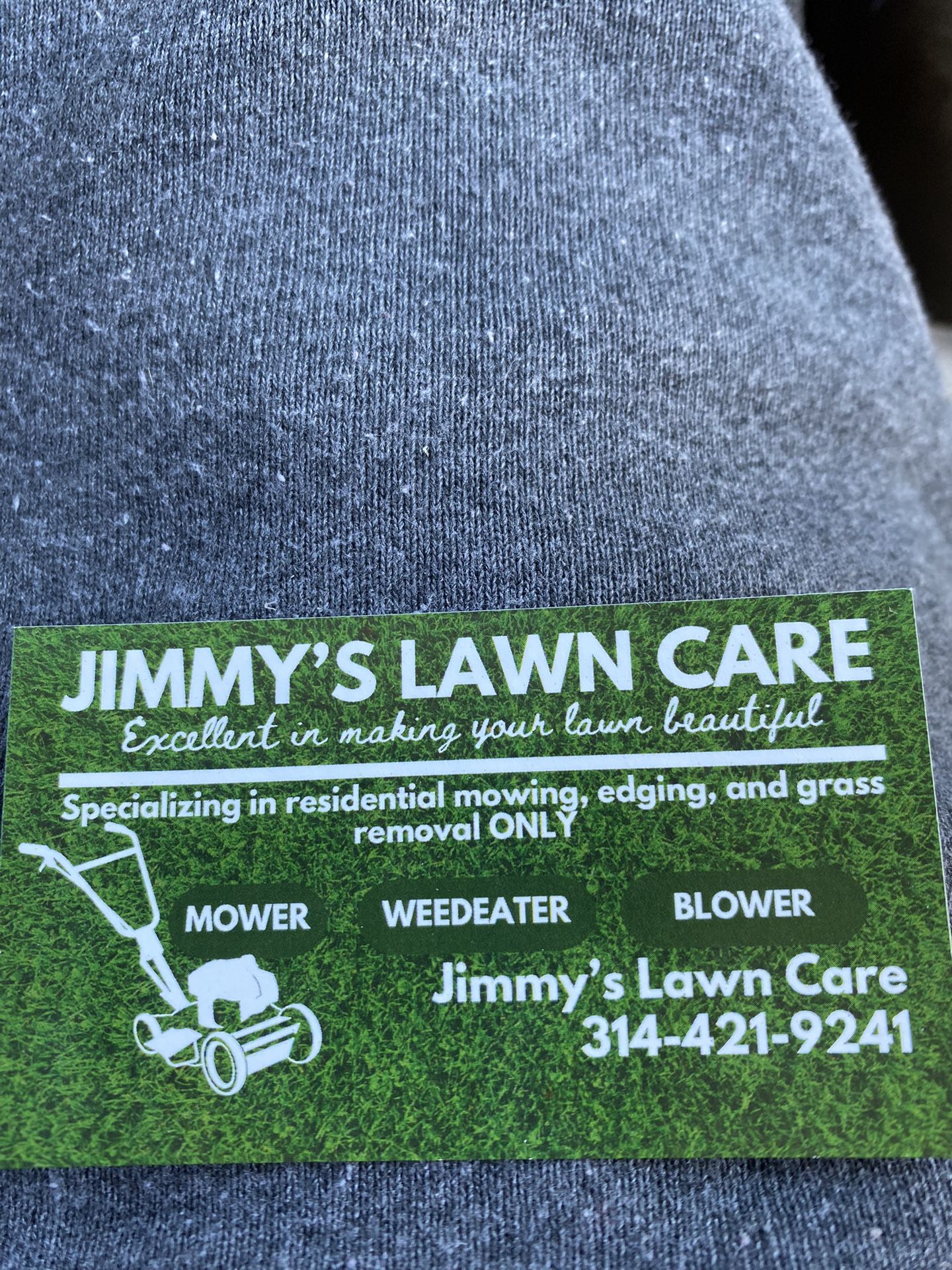 Jimmy’s Lawn Care 