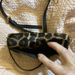 Leather Purse /wallet Animal Print