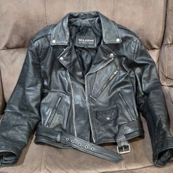 Wilson's 80s Biker Leather Jacket 