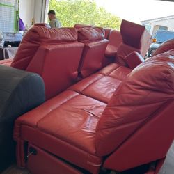Red Klaussner Furniture Couches