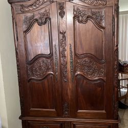 Antique wardrobe