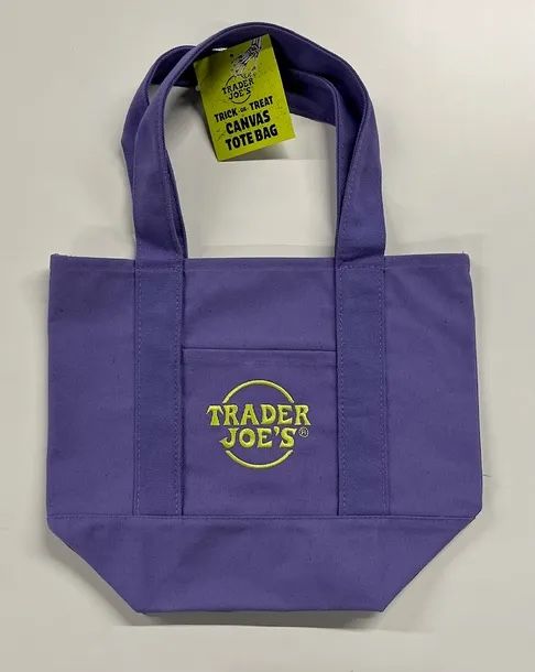 Purple Halloween Tote Bag