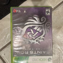 Saint Row The Third Xbox 360