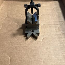 Vintage Starrett No. 567 V-Block & Clamp Set USA Machinist Tools