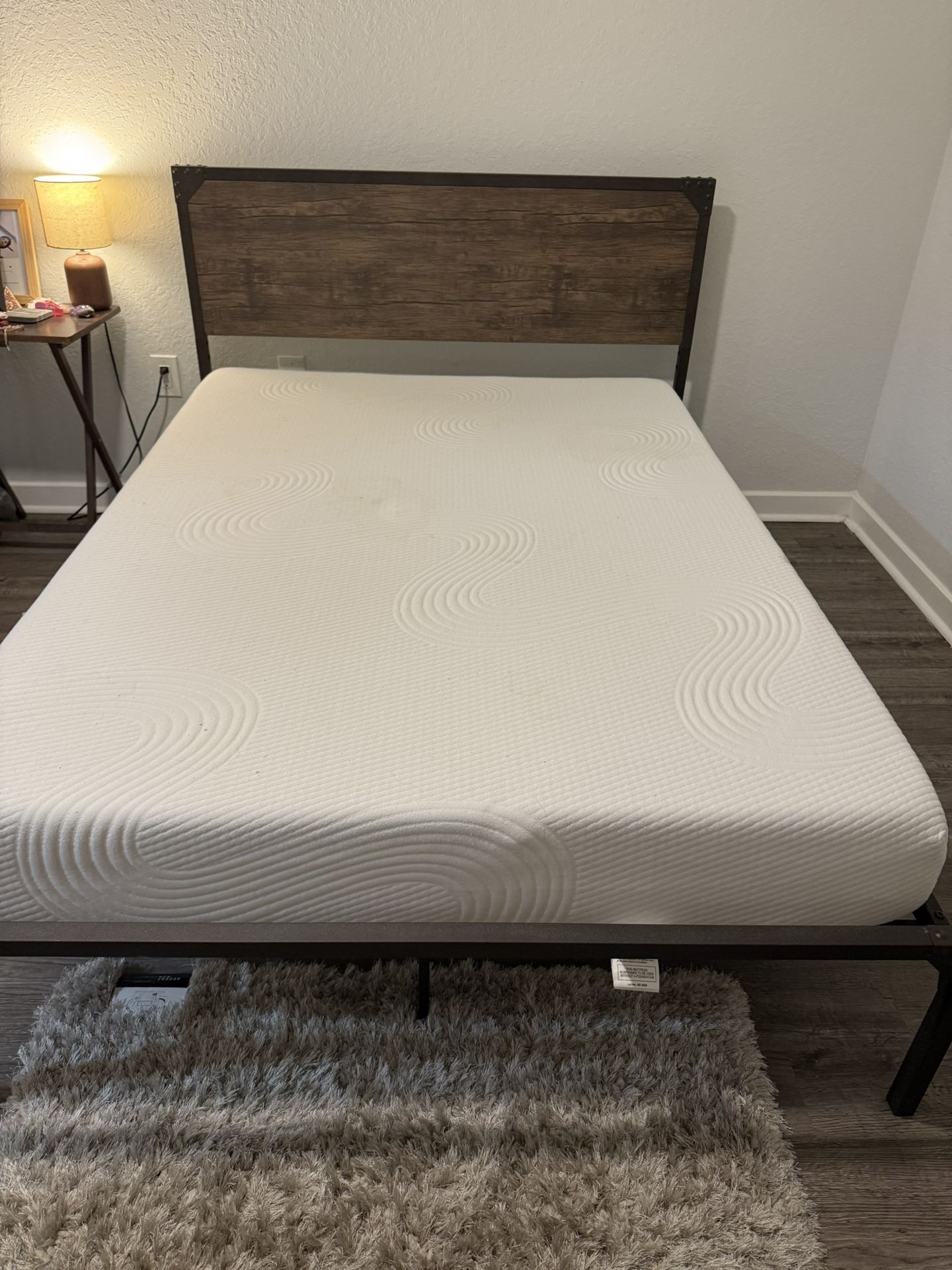 Bed Frame (full) + Mattress + Dresser + Desk