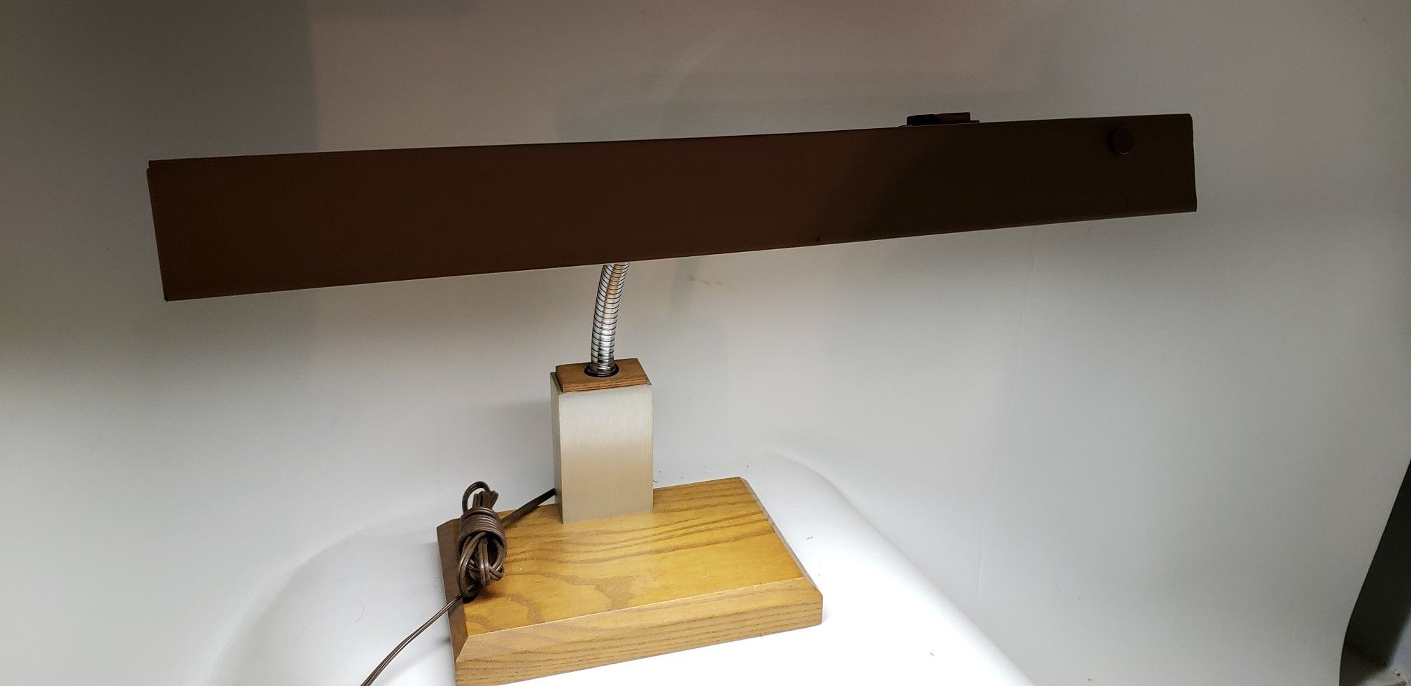 Vintage industrial desk lamp
