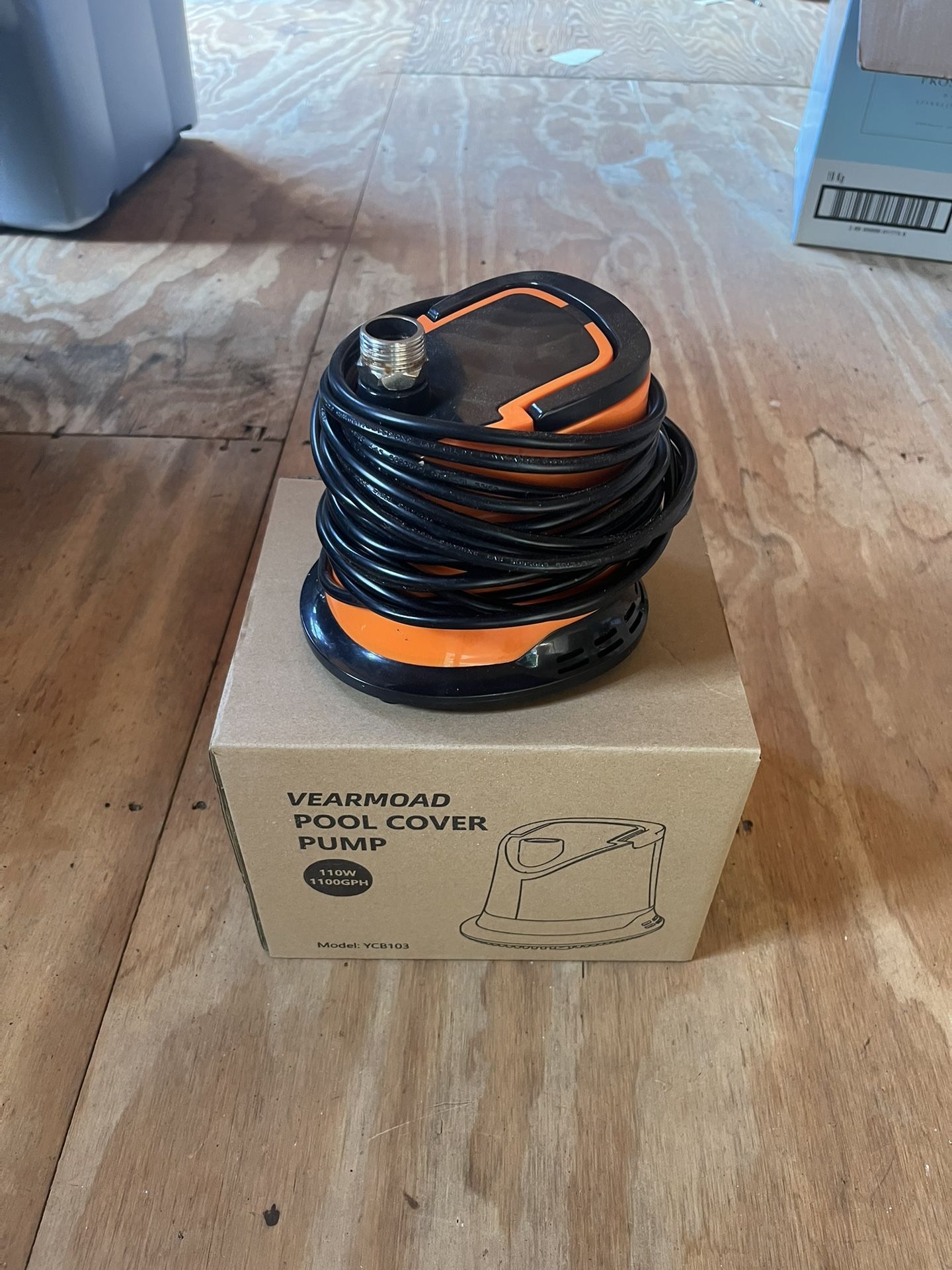 Vearmoad pool cover pump