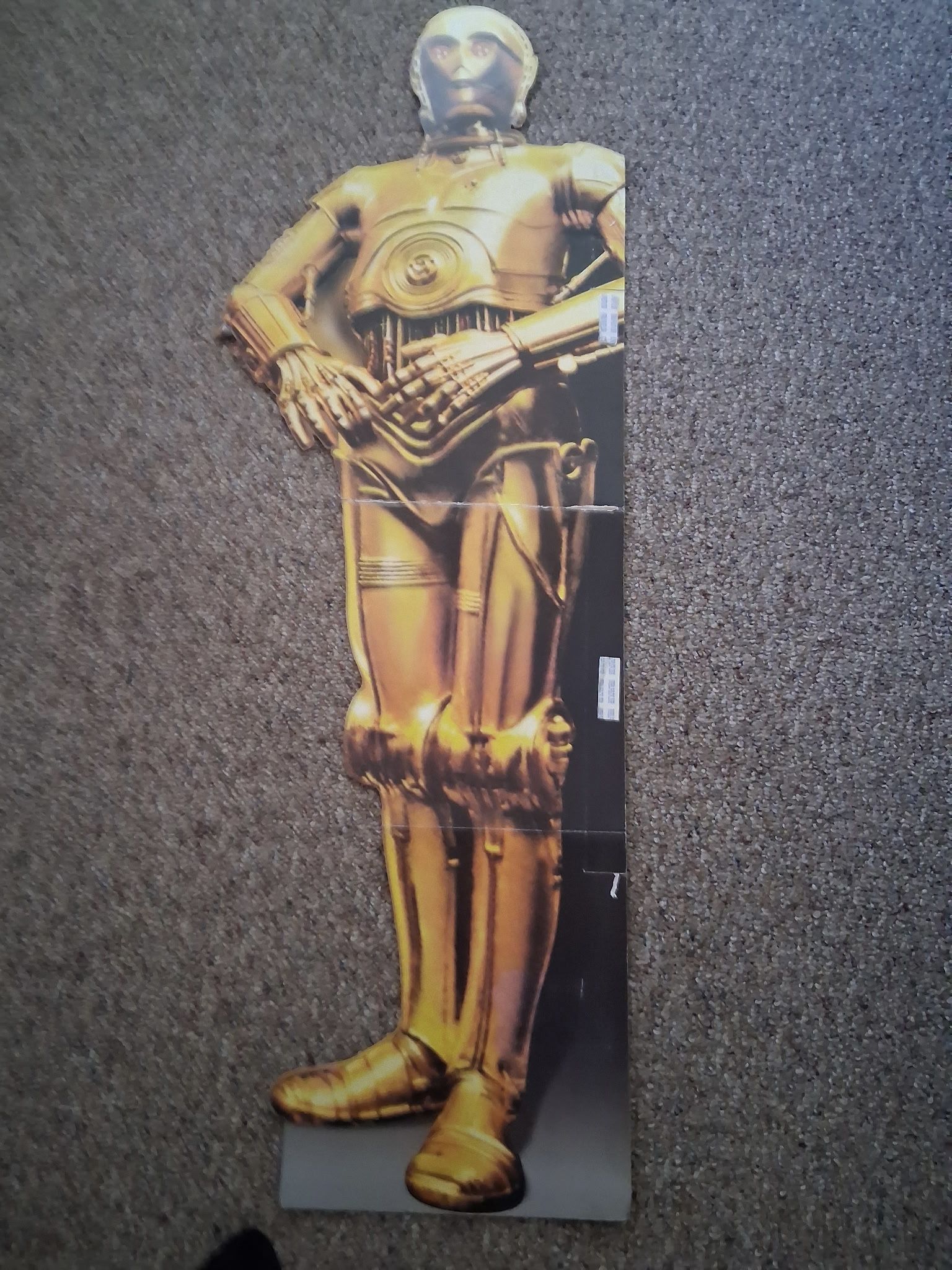 Star Wars, R2-D2 And C-3Po Promotional Stand-Up Flats 