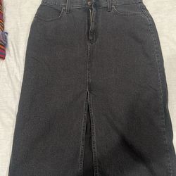 Denim skirt