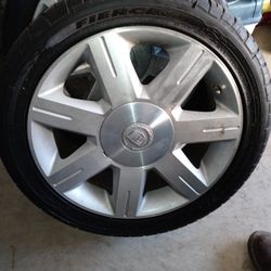 5 lug Cadillac rims in great shape