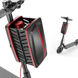 Scooter Bag 8L, Electric Scooter Basket Foldable Waterproof Universal, Bike Bicycel Front Hanging Accessories Kit