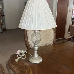 Waterford Vintage Crystal Bronze Pineapple shape lamp 