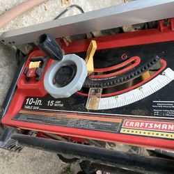Craftsman 10” 15 Amp On Wheels 