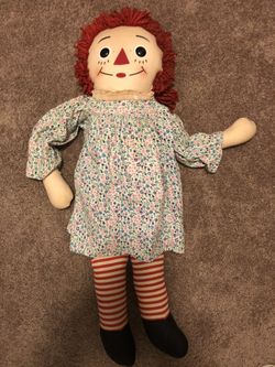 32” Vintage Raggedy Ann Doll