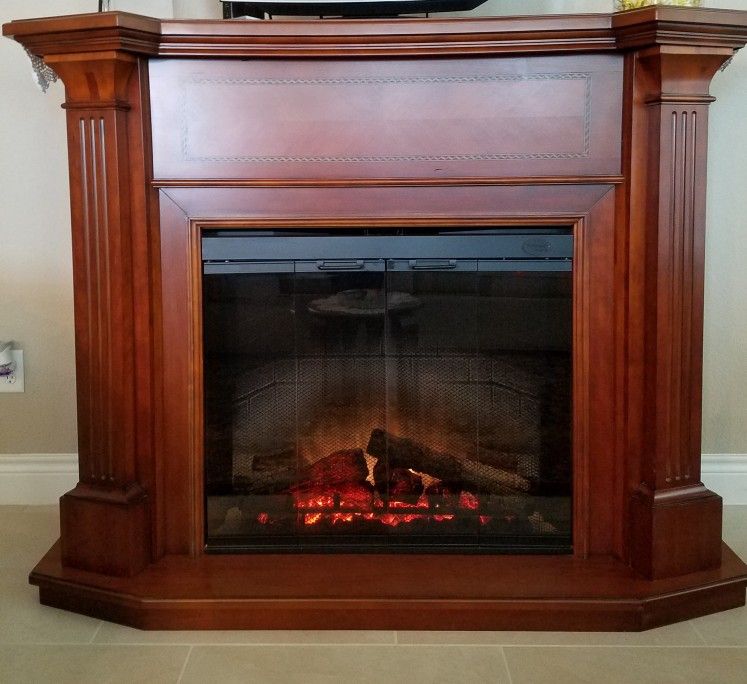 BEAUTIFUL SYMPHONY ENCORE TOTALLY ELECTRIC FIREPLACE