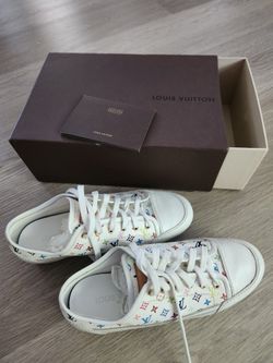 LV Sneaker Capucine NEW IN BOX White. Size 36.5