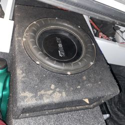 10’ JCPOWER SUBWOOFER W BOX