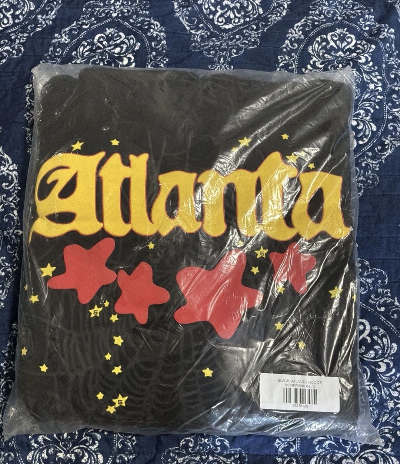 Spider Black Atlanta Hoodie