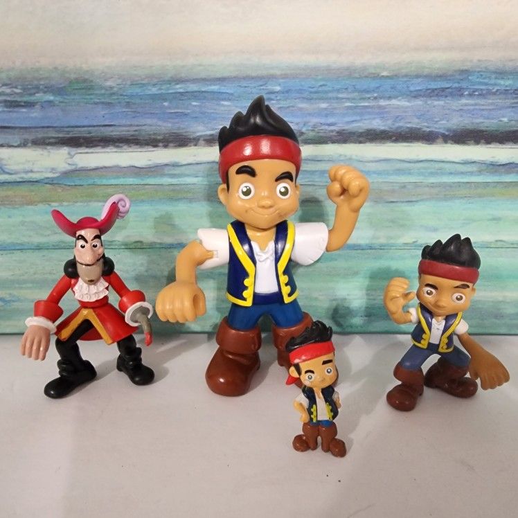 Jake And Neverland Pirates Figure Bundle