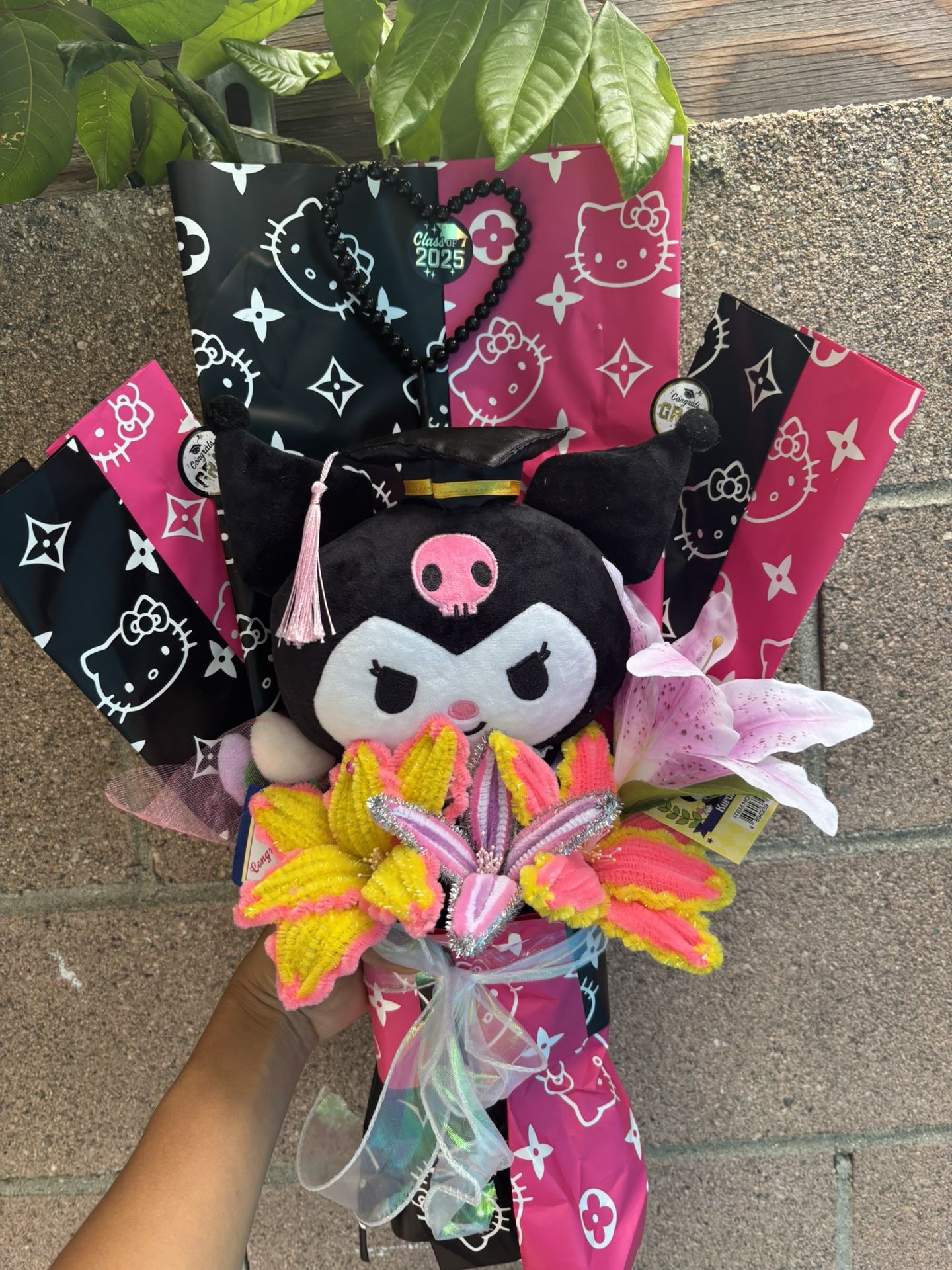 Hello Kitty,kuromi Graduation Bouquet 💐