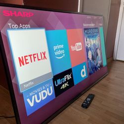 Sharp 4K (55 Inch) Smart TV