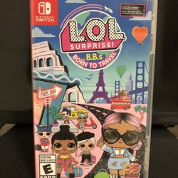 Lol Surprise Born To Travel Nintendo Switch Game 