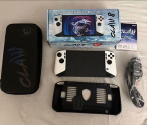 MSI Claw 8 Polar Tempest Edition Handheld Gaming PC