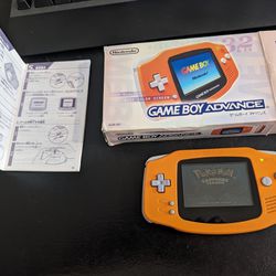 Spice Orange GBA With Original Japanese Box And Manual