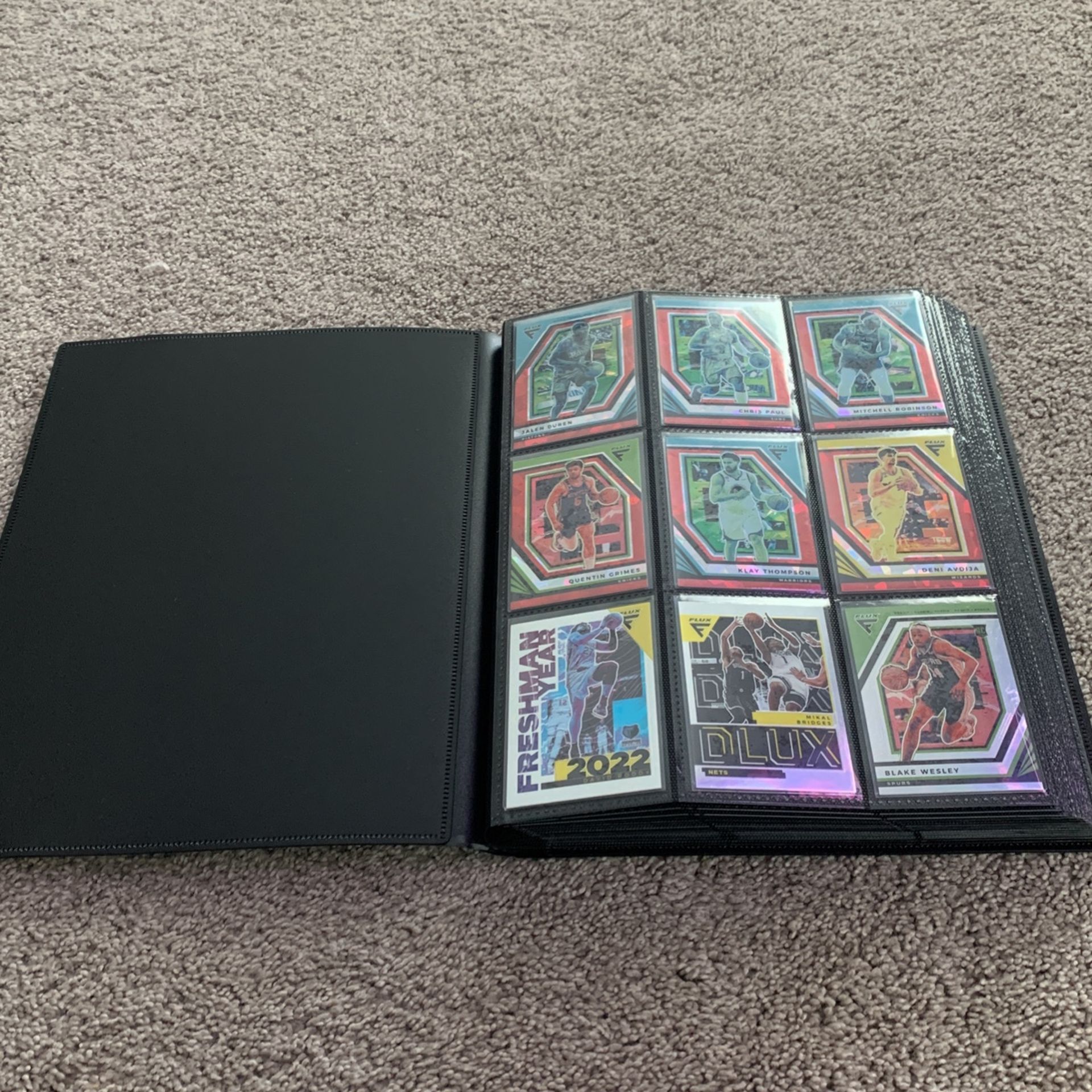 First Part Of Sports Card Binder First Part Of Sports Card Binder