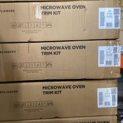 Microwave Optional 30 In Built In Trim Kit InStainless Steel