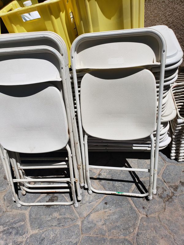 White party chairs for Sale in Los Angeles, CA OfferUp