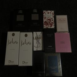 Colognes and perfumes