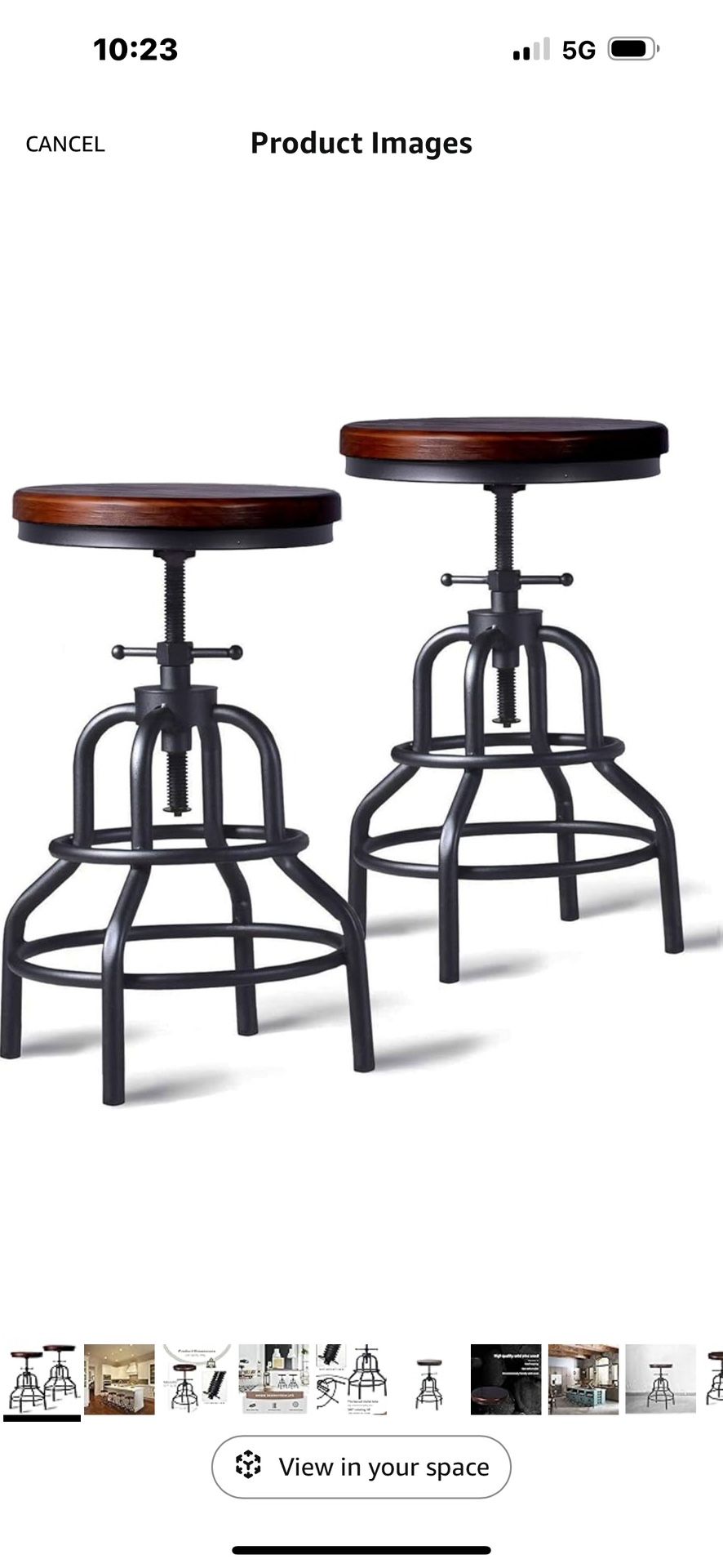 2 Stools In Box $70