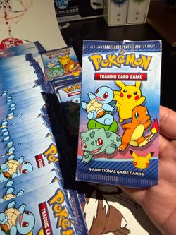 Pokémon 25th Anniversary packs NEW