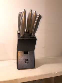 Discontinued J.A. HENCKELS Stainless Steel Knife Set 6 Piece 