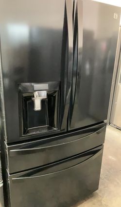 Kenmore French Door Black Refrigerator
