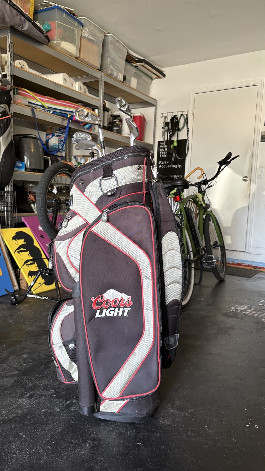 Coors Light Golf Bag