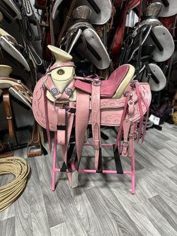 Pink Horse Saddle / Montura Color Rosa 🤠🌸