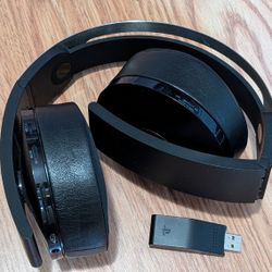 Sony 3d Platinum Wireless Gaming Headset.