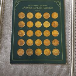 Franklin Mint Antique Car Coin Collection Series 2. 